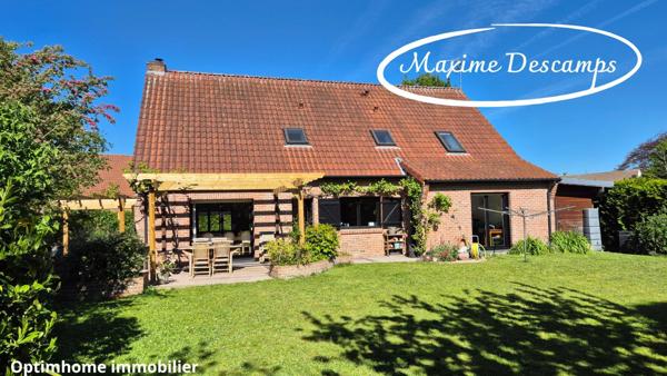 Maison individuelle 5 chambres offrant 182m2 hab sur parcelle de 860m2