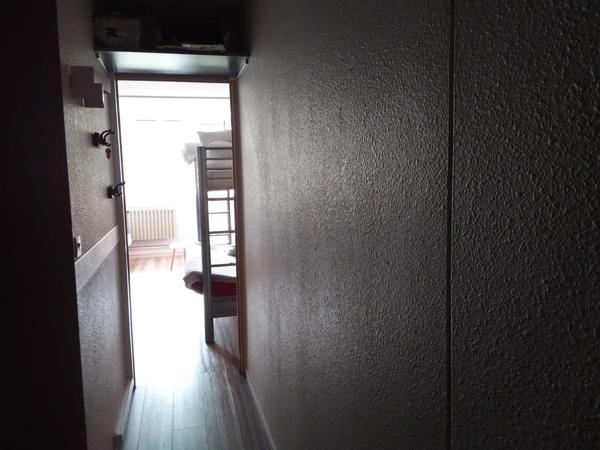 Studio 24 m² avec balcon, cellier, et casier à ski.