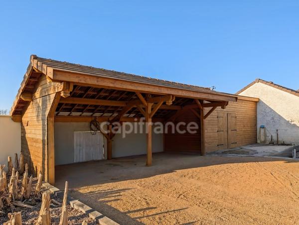 Maison à vendre 9 pièces (71) 3 minutes de Givry 184 m² 2 garages 2 dépendances piscine terrain de 1800 m²