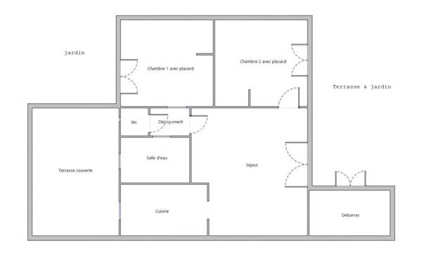 Vente                                                      Maison
                        
                     3 pièces                      47 m2                     à Grimaud
