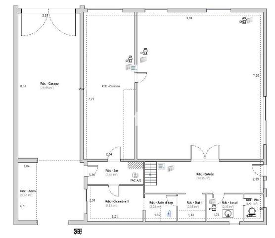 Maison 7 pièces - 160 m²