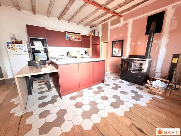 Maison ancienne 107 m², 4 piéces
