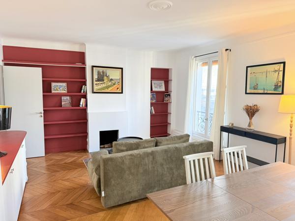 Paris (75004) Loue : Très joli 2 pièces meublé de 55m² au coeur du Marais Paris 4ème