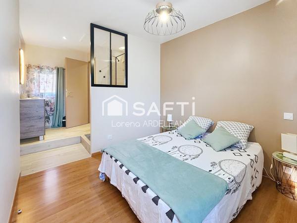 Maison t4 , renovee avec une vue ireprochable
