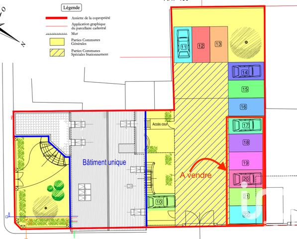 Parking à vendre 150 m² Margny-lès-Compiègne