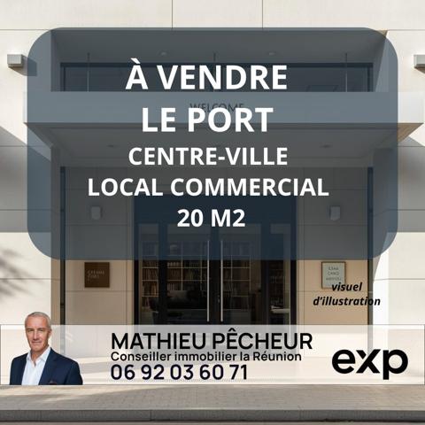 LE PORT / Centre-Ville / LOCAL COMMERCIAL 20m2