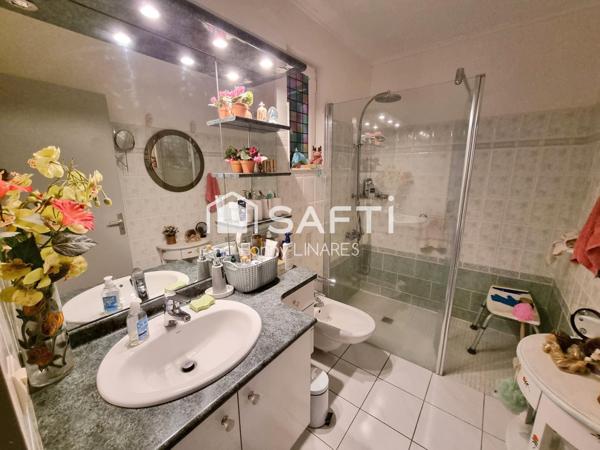 Villa de plain-pied, 3 chambres, garage, jardin