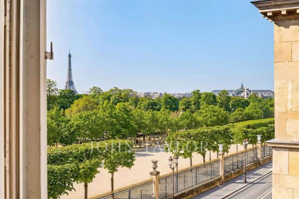 Appartement d'exception rue de Rivoli avec vues époustouflantes
