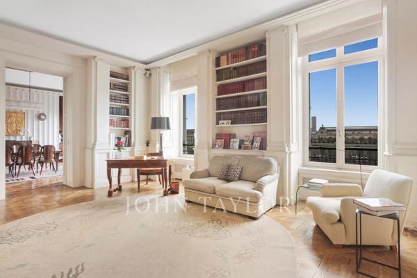 Appartement d'exception rue de Rivoli avec vues époustouflantes