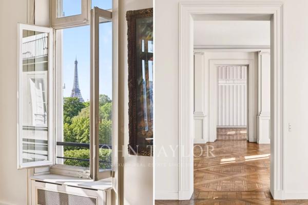 Appartement d'exception rue de Rivoli avec vues époustouflantes