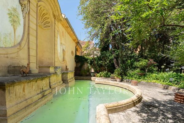 Appartement d'exception avec jardin et piscine au cœur du quartier Mazarin