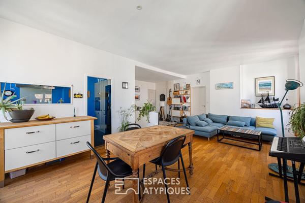 Duplex inversé au coeur du quartier Saint Louis