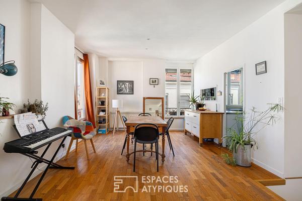 Duplex inversé au coeur du quartier Saint Louis