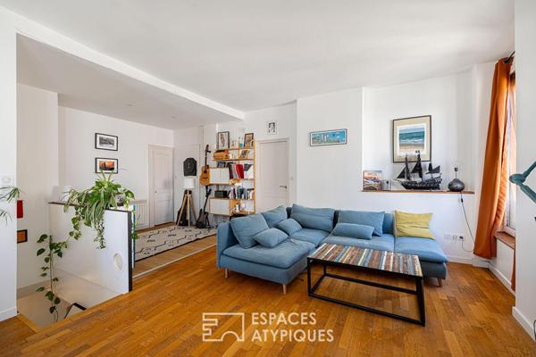 Duplex inversé au coeur du quartier Saint Louis