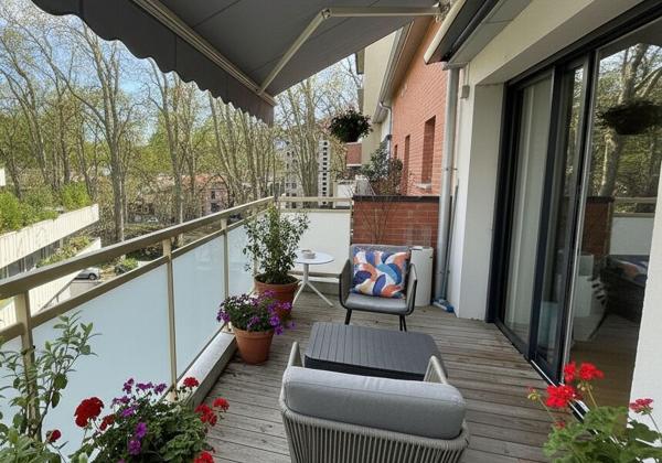 Appartement Toulouse 4 pièces terrasses garage
