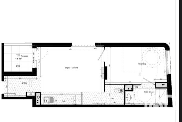 Appartement à vendre 2 pièces 45,6 m² Castelnau-le-Lez