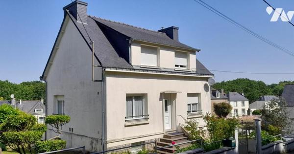 PONTIVY (56) Maison 4 pièces avec jardin