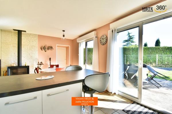 À vendre – Au calme, maison familiale traditionnelle 4 chambres + bureau sur terrain de 1 550 m² piscinable