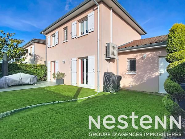 MAISON FAMILIALE A VENDRE - RILLIEUX-LA-PAPE - QUARTIER POLYCLINIQUE - 103 m² 4 CHAMBRES - JARDIN - GARAGE