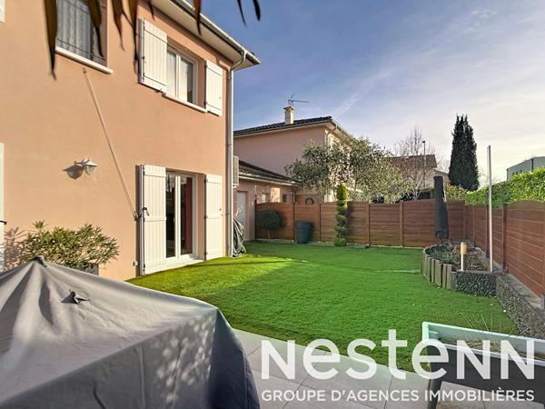 MAISON FAMILIALE A VENDRE - RILLIEUX-LA-PAPE - QUARTIER POLYCLINIQUE - 103 m² 4 CHAMBRES - JARDIN - GARAGE