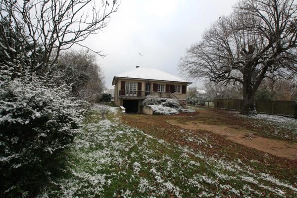 Maison 3 chambres, avec véranda, sur un terrain clos de 1250 m².