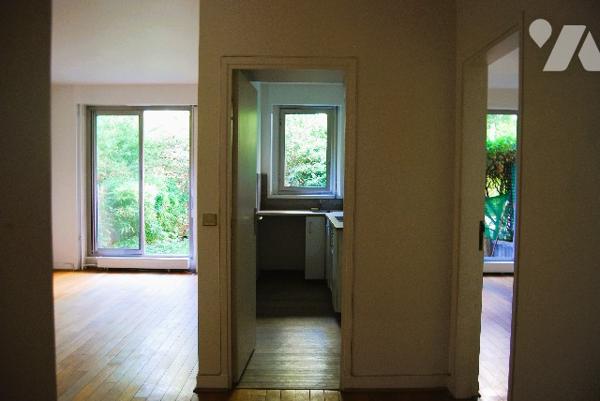 NEUILLY INKERMANN - Appt 2 pièces RDC avec jardin privatif 44 m2, cave, parking