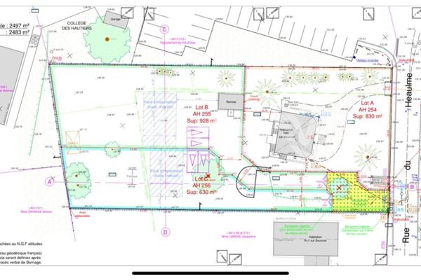 Terrain à vendre de 928 m² à Marines