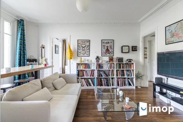 Cosy 3 pièces parquet - moulures quartier Gambetta