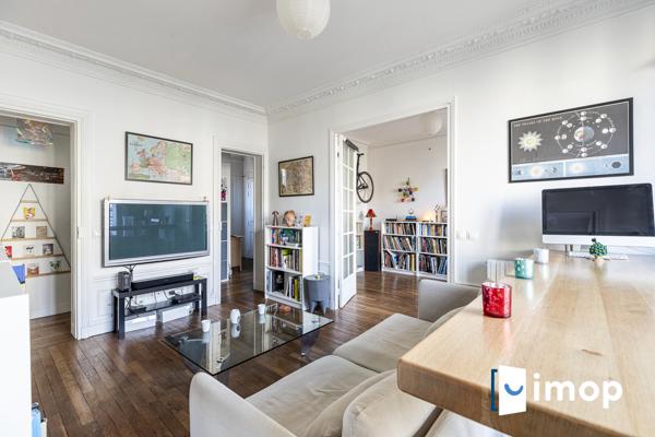 Cosy 3 pièces parquet - moulures quartier Gambetta