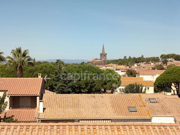 Rarissime à Portiragnes village – Maison traversante 3 pièces 60 m² avec 2 terrasses, DPE B