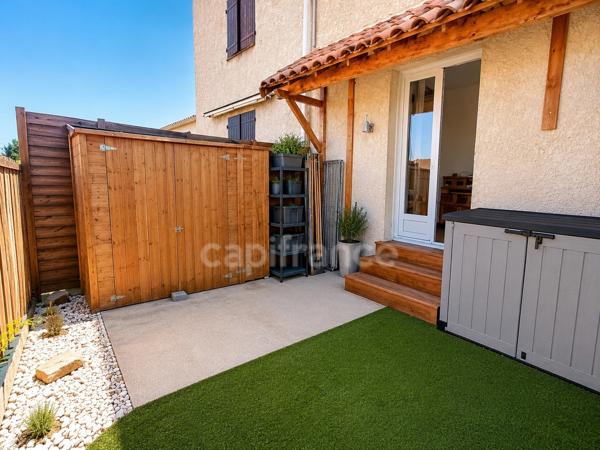 Rarissime à Portiragnes village – Maison traversante 3 pièces 60 m² avec 2 terrasses, DPE B