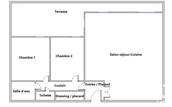 Appartement à vendre 3 pièces 73 m² Aubagne