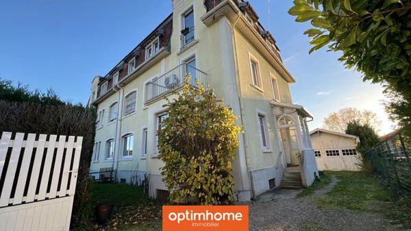 Appartement 3 chambres avec jardin, balcon, garage et cave - Mulhouse