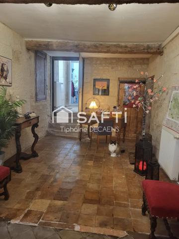 Maison de caractère, atypique, cave et jardin