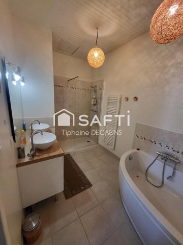 Maison de caractère, atypique, cave et jardin