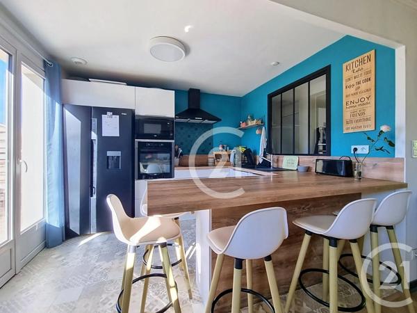 Maison à vendre  7 pièces - 116 m 2   HEROUVILLE ST CLAIR  - 14