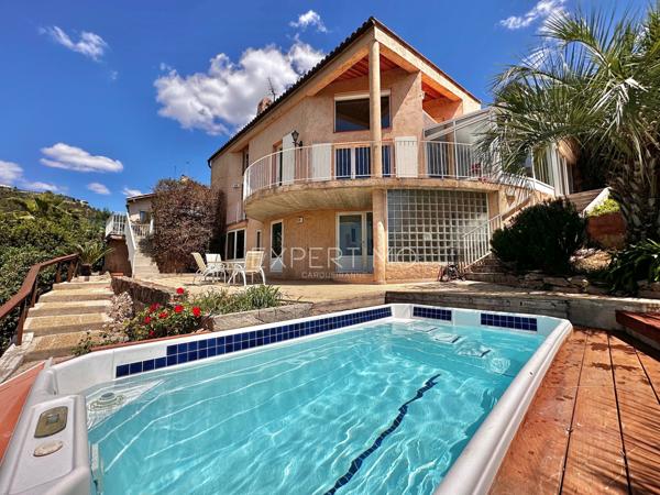 Carqueiranne (83320) Villa vue mer au quartier résidentiel de la Californie