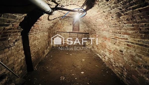 Maison 3 chambres avec cour et garage à Bohain