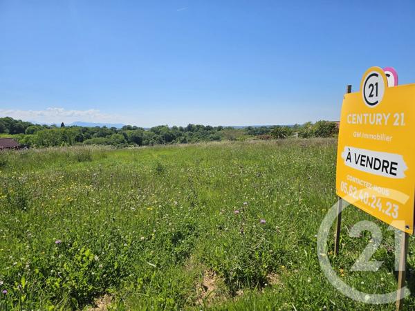 Terrain à vendre  3550 m 2   HECHES  - 65