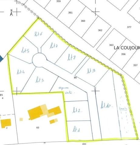 Terrain à vendre  13760 m 2   NEGREPELISSE  - 82