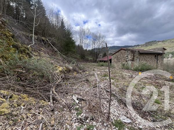 Terrain à vendre  340,40 m 2   VOCANCE  - 07