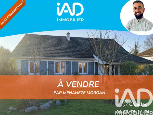 Maison à vendre 5 pièces 93 m² Chailles