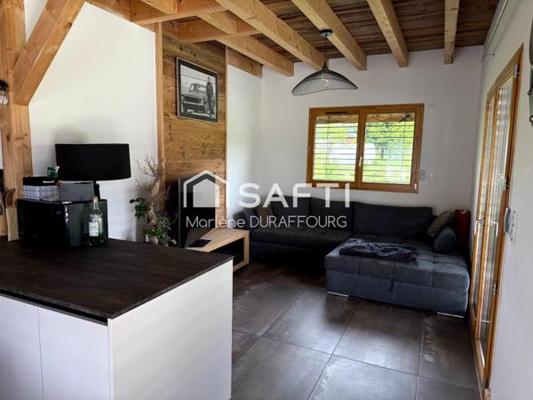 Chalet neuf avec beaucoup de charme