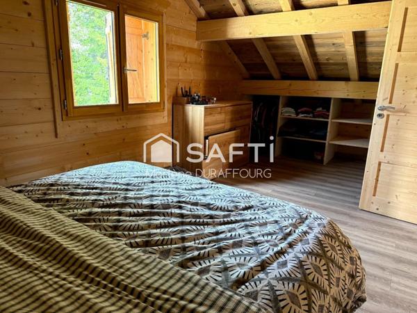 Chalet neuf avec beaucoup de charme