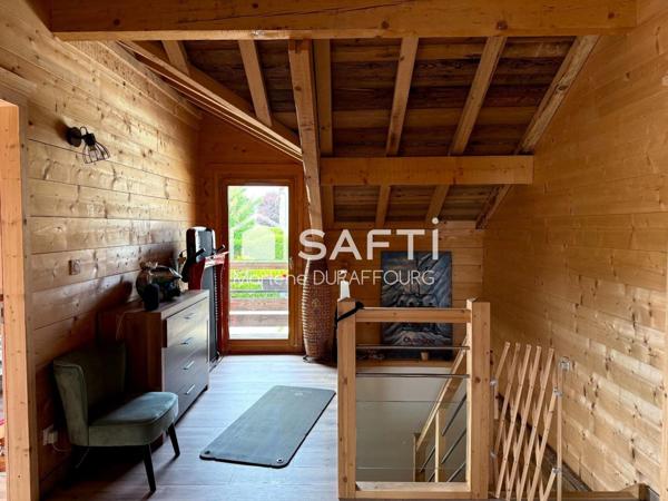 Chalet neuf avec beaucoup de charme