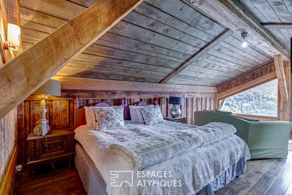 Ancienne grange savoyarde rénovée