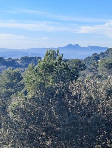 VUE DÉGAGÉE & CHARME PROVENÇAL : VILLA DOMINANTE AU PIED DU LUBERON