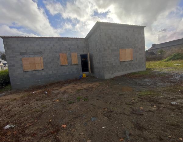 Maison de plain-pied à terminer – Belle opportunité à Morlaix !