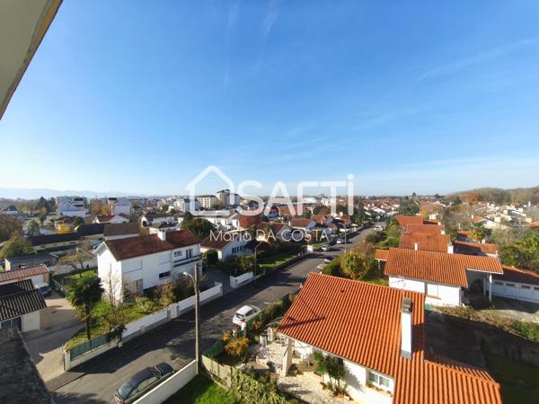 lumineux avec vue sur les Pyrénées - idéal premier achat ou investissement