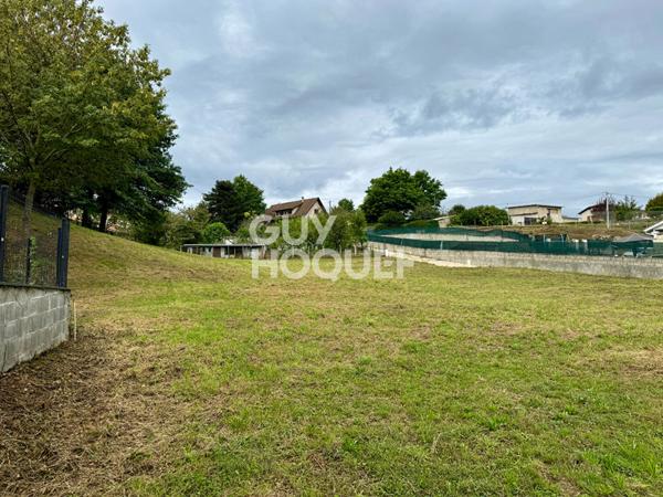 Terrain constructible Vienne 617 m2 dans lotissement 3 lots